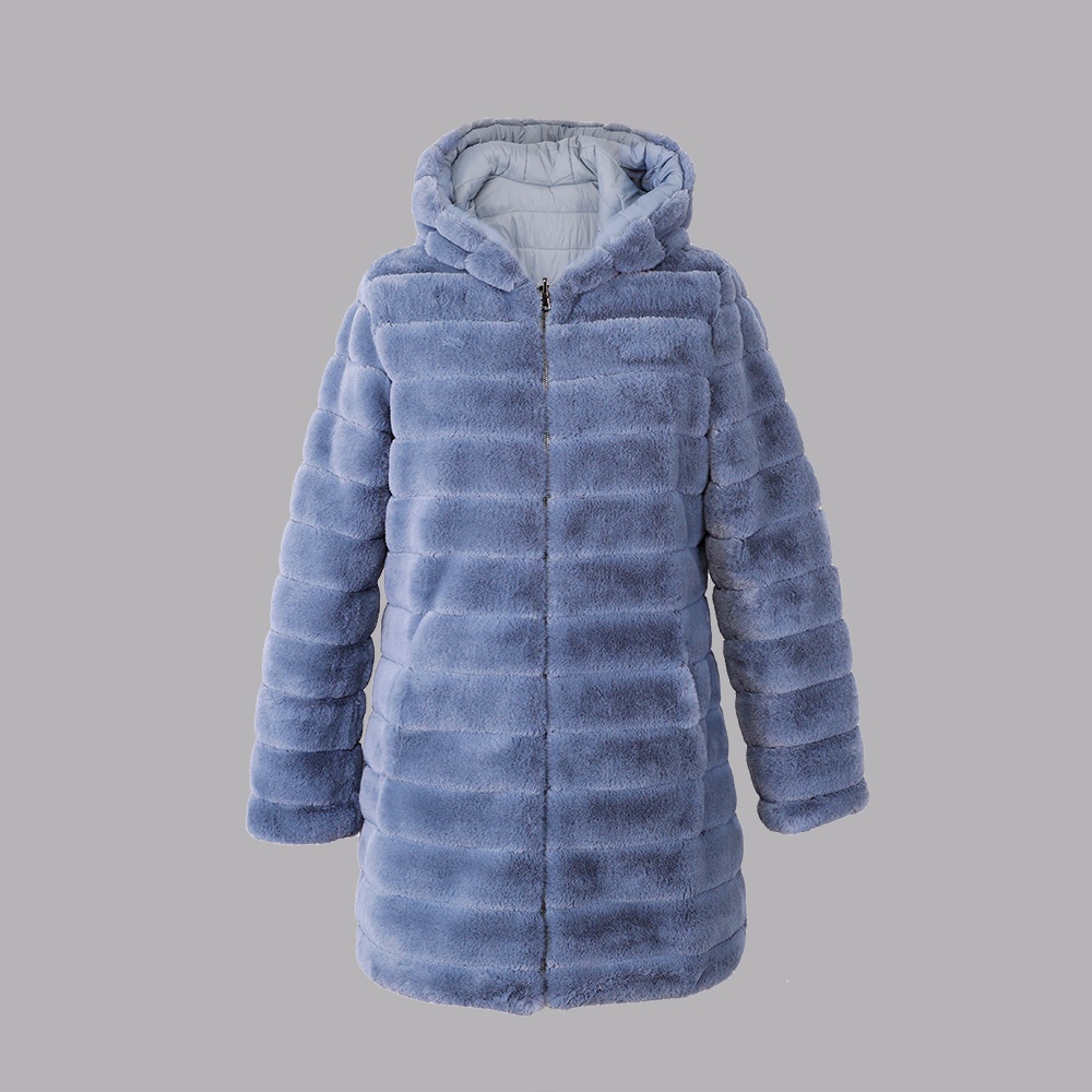 雙面穿帶帽大衣