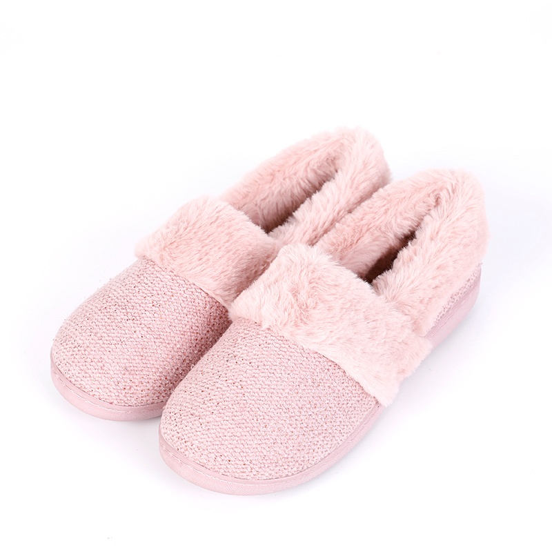 女士雪尼爾滿幫鞋拖鞋