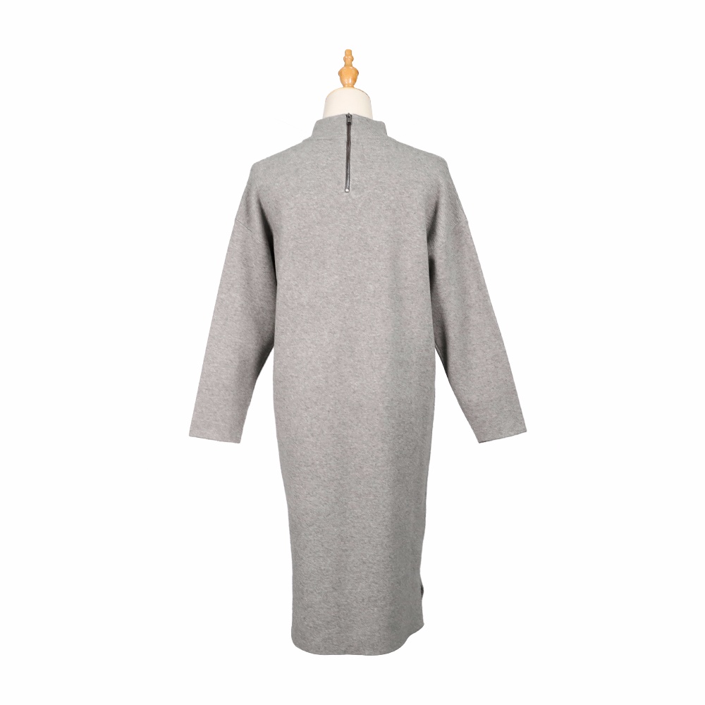 女式針織直筒連衣裙