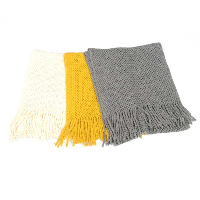 經(jīng)編針織圍巾