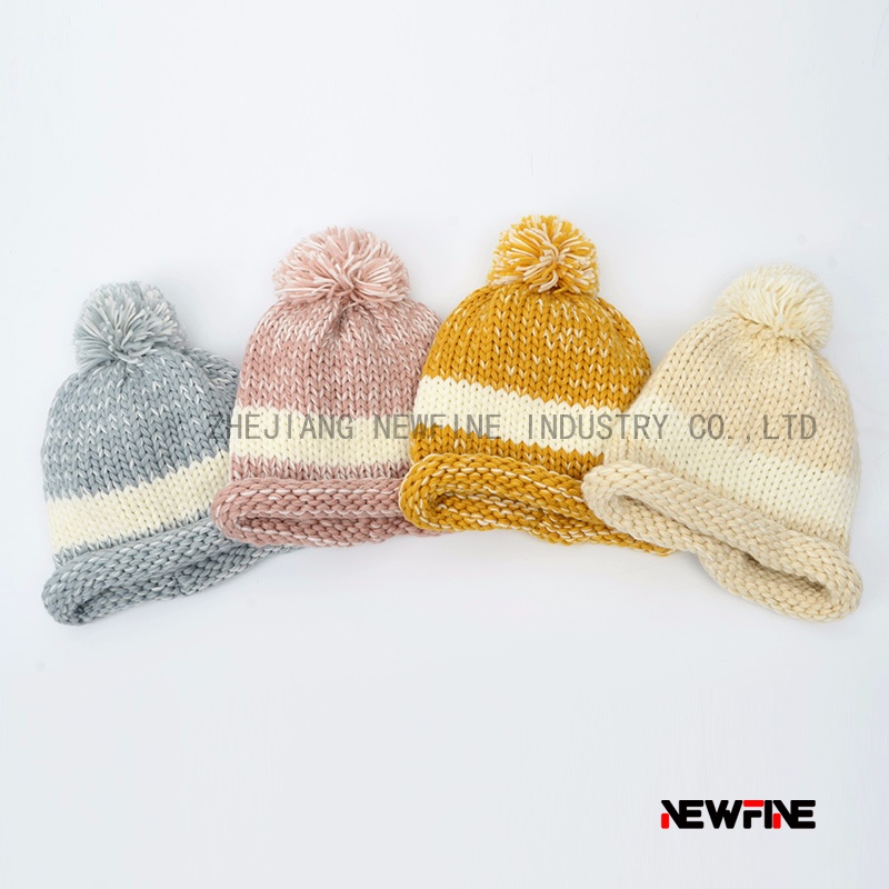 時尚保暖日常男女針織帽子