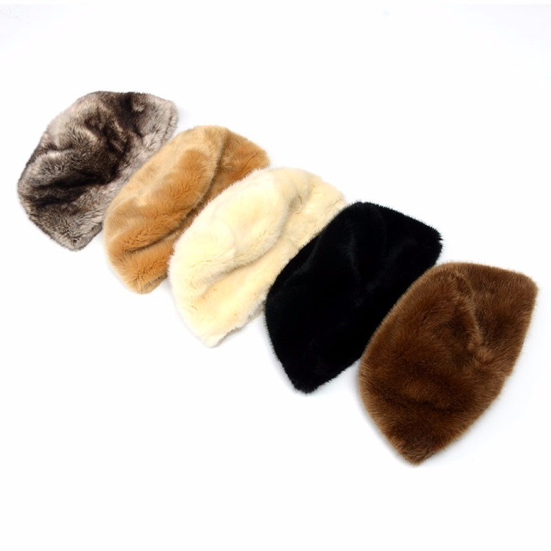 時尚保暖日常男女仿兔毛帽子