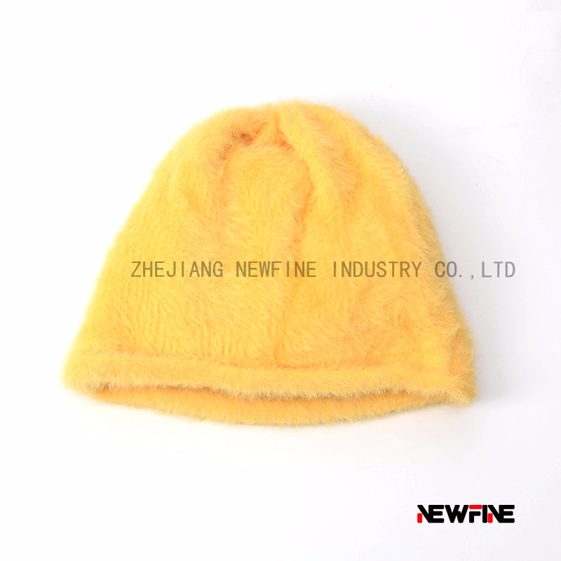 時尚保暖日常男女腈綸針織帽子