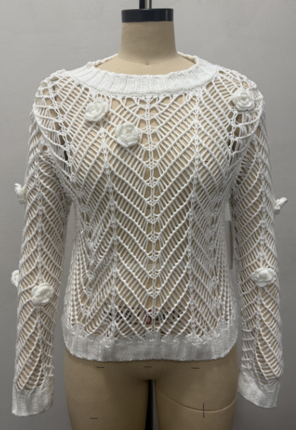 女式針織甜美套衫